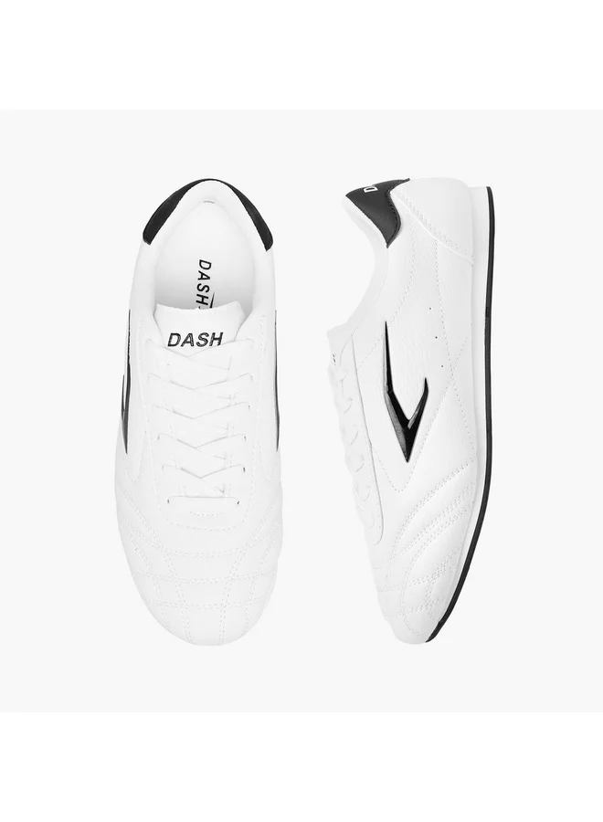 Dash Women Stitch Detail Sneakers with Lace-Up Closure