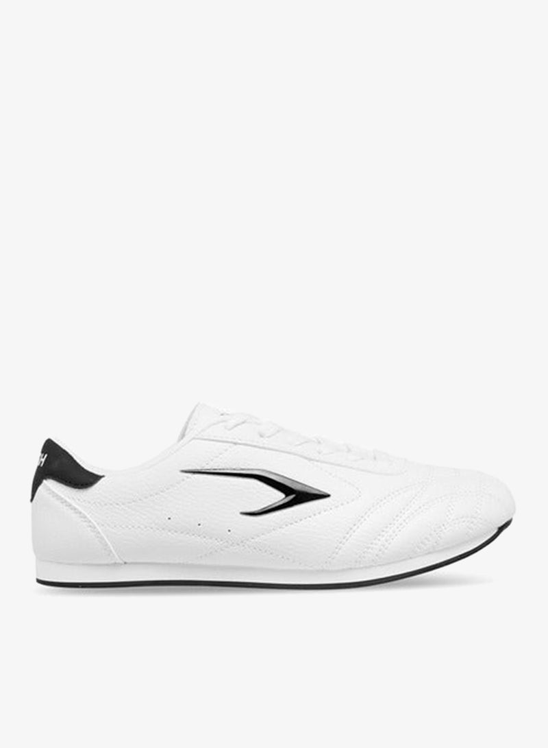 داش حذاء رياضي نسائي بتفاصيل خياطة وإغلاق برباط - Image 1