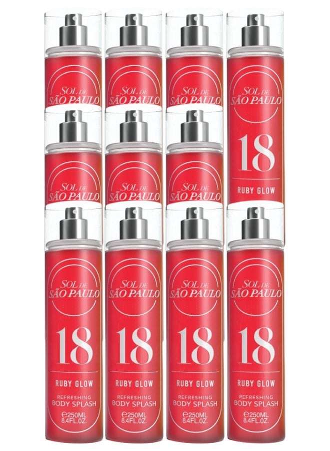 اس او ال 11 قطع معطر جسم 18 روبي جلو 250 مل - Image 1