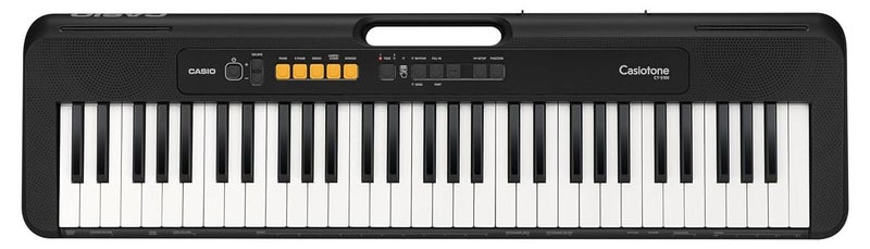 CASIO CT-S100 Casiotone 61-Key Portable Keyboard (Black) - Image 1