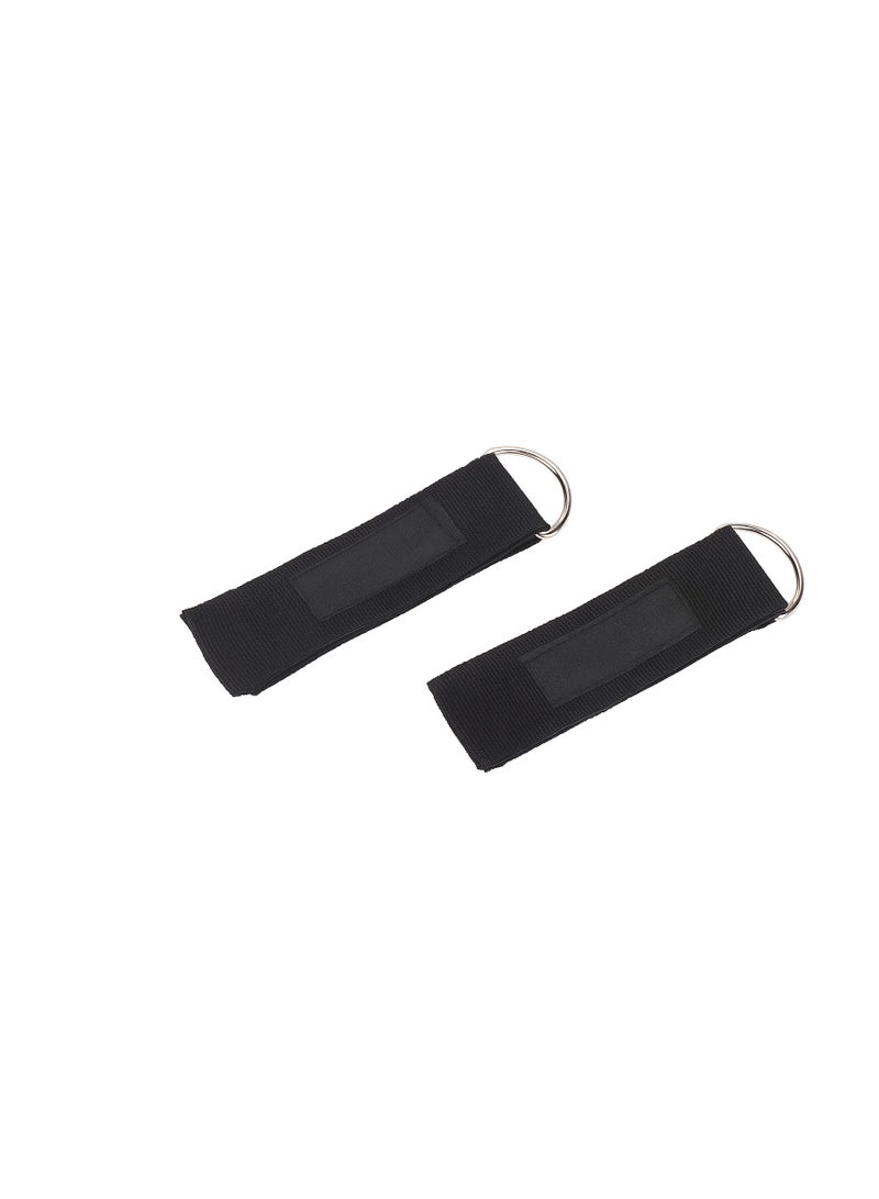 H PRO HM Sports HBR6 Resistance Band Set for Home Workout  | 5 Latex Tubes Handles Ankle Straps Door Anchor and Carry Bag - Image 3