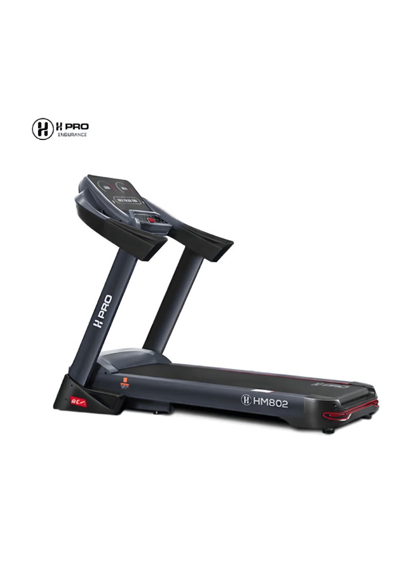 H PRO HM Sports UltraFit 7HP AC Motor Treadmill | Large HD Monitor, 15-Level Incline, Soft Drop Folding, Shock Absorption, MP3 Speakers - Image 1