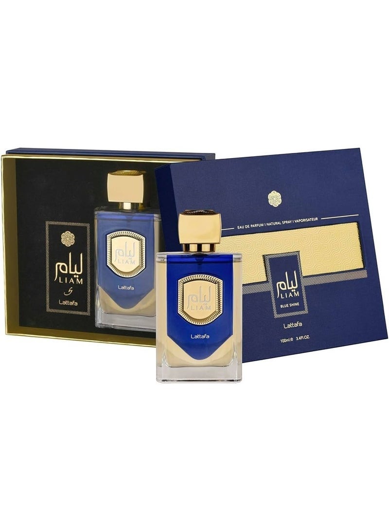 لطافة عطر ليام ازرق 100 مل - Image 2