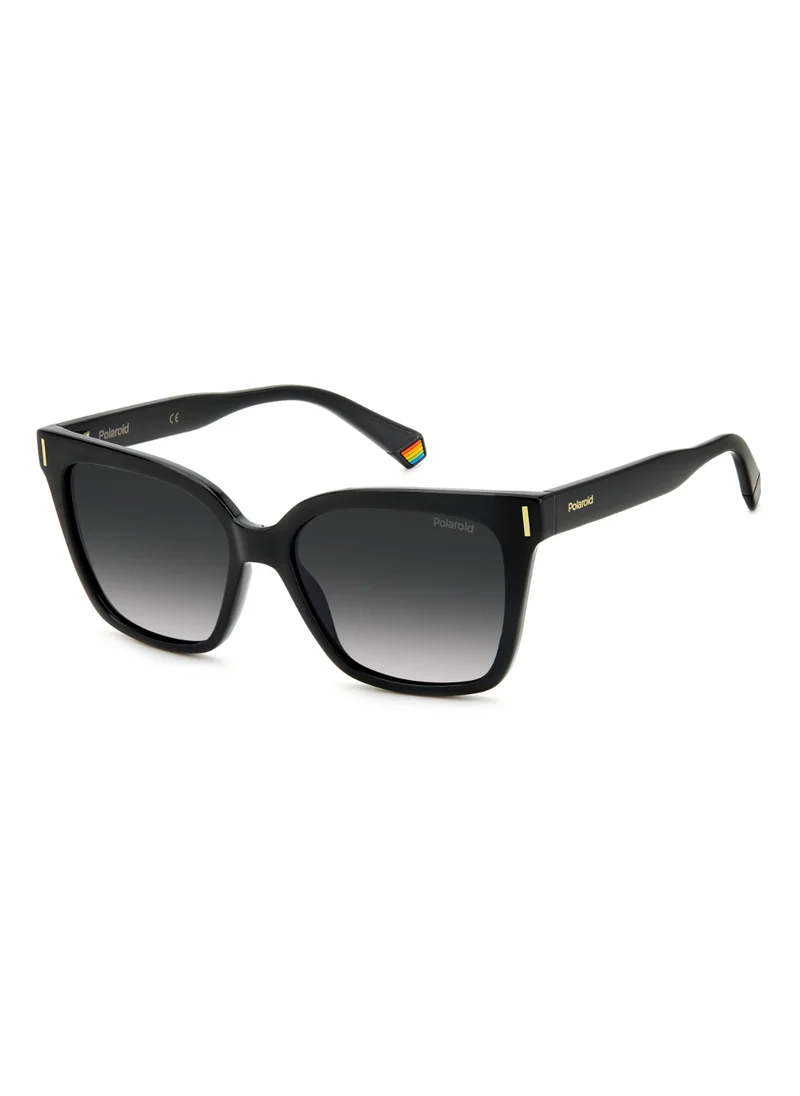 Polaroid Women's UV Protection Sunglasses Pld 6192/S Black 45.9 - Lens Size: 54 Mm