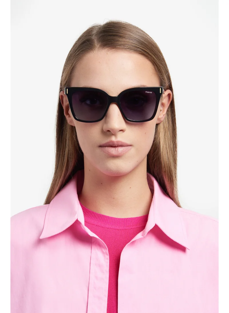 Polaroid Women's UV Protection Sunglasses Pld 6192/S Black 45.9 - Lens Size: 54 Mm