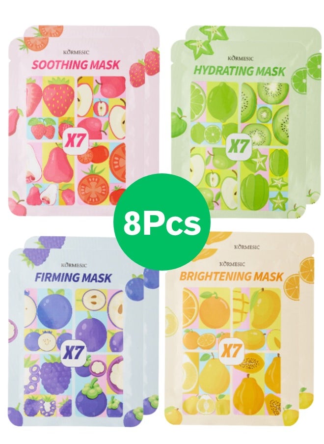 8Pcs Firming and Whitening Mask Facial Care Moisturizing and Brightening Anti-aging - pzsku/ZBC798918CBD74B914701Z/45/_/1725099122/84bd1e29-8042-4196-ac47-c1ffb50a77da