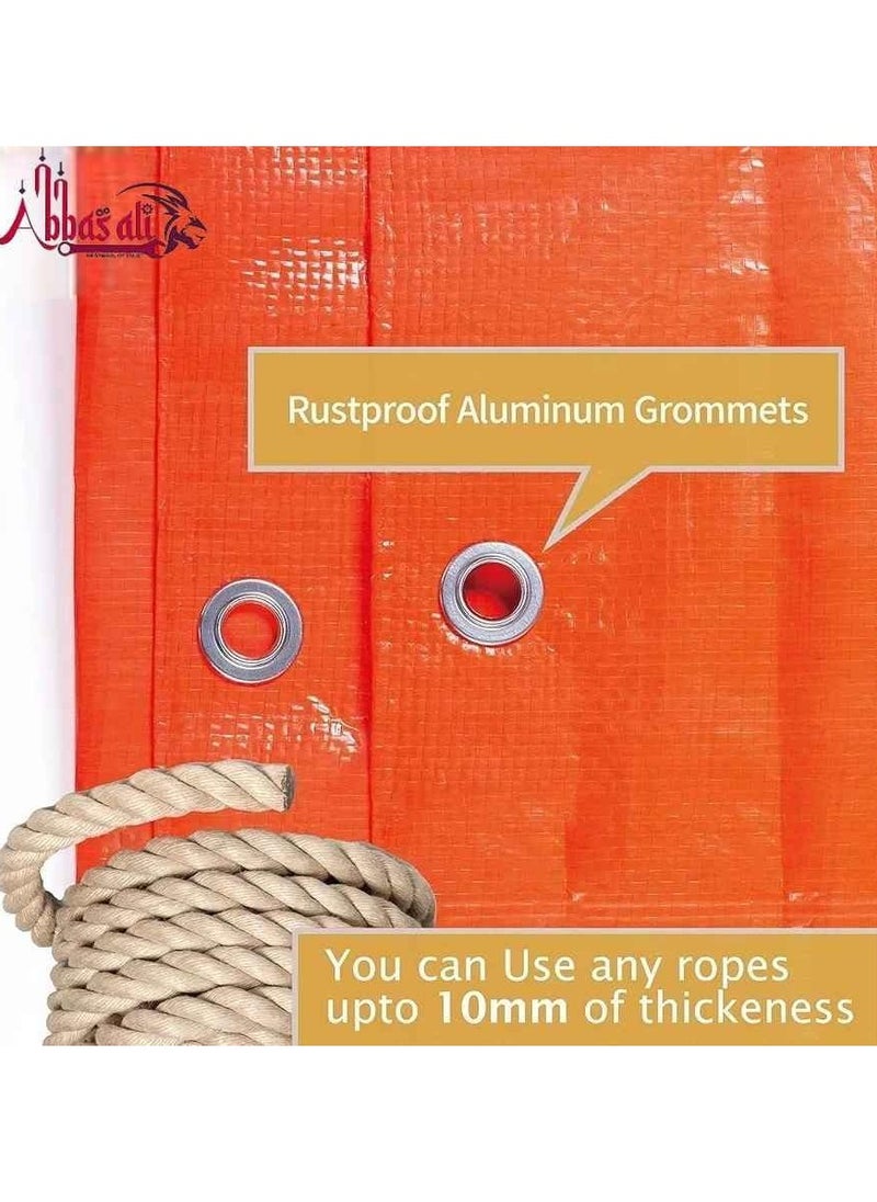 ABBASALI Heavy Duty Waterproof Tarp Cover Plastic Sheet  - Image 3