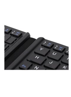 Zero Ultrathin Foldable Wireless Keyboard 3 Devices Mini Portable Rechargeable Bluetooth Keyboard 64 Keys Compatible with Ios Windows Android Tablet Laptop Phone  - Image 3