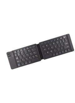 Zero Ultrathin Foldable Wireless Keyboard 3 Devices Mini Portable Rechargeable Bluetooth Keyboard 64 Keys Compatible with Ios Windows Android Tablet Laptop Phone  - Image 4