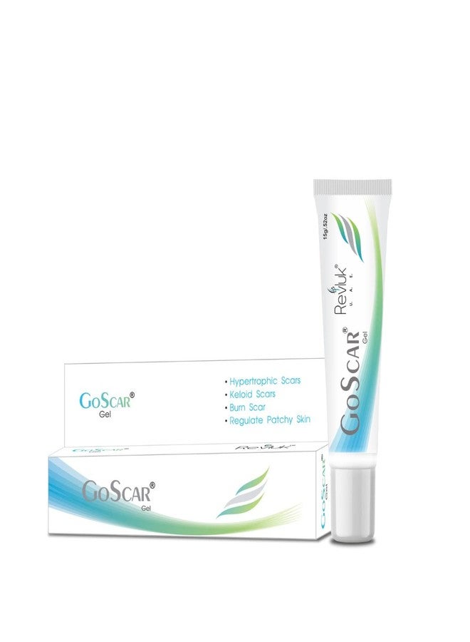 Revluk-Goscar Body Scar Gel- Scar Removal Gel for Pimple Marks, Dark Spots, Blemishes & Stretch Marks Paraben & EDTA Free | 15 gm - Image 1