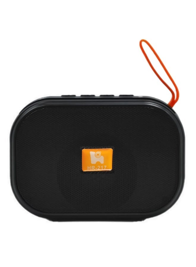 سبيكر بلوتوث متنقل هريلي HR-217 يدعم راديو وفلاشة وميمورى منفذ شحن تايب سى - Image 1
