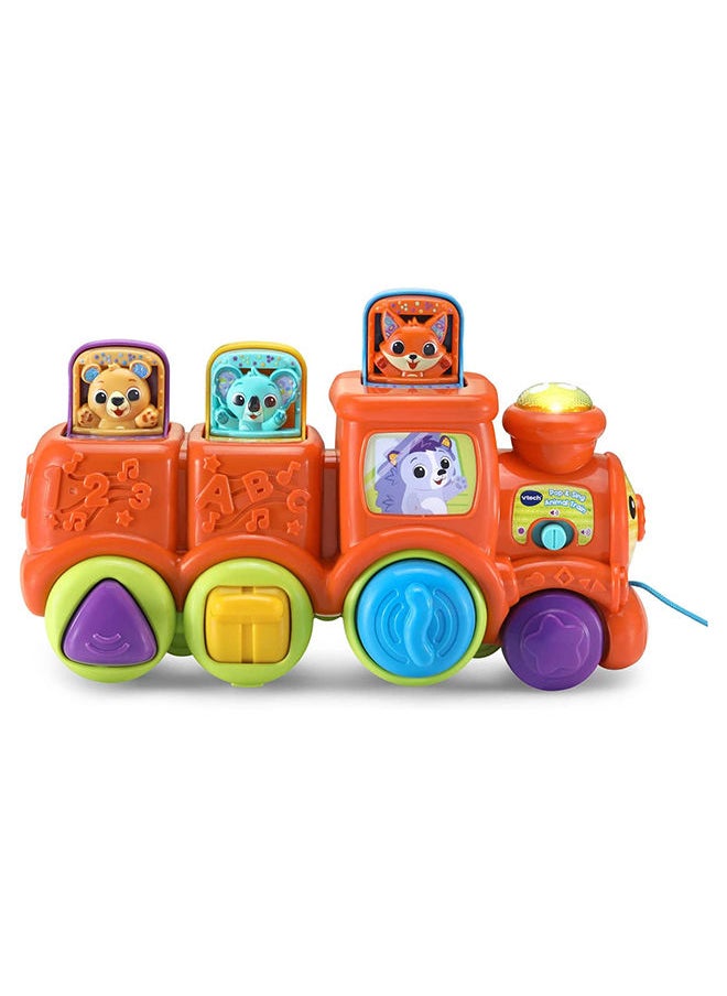 vtech Pop And Sing Animal Train, Interactive And Developmental Toy With Sounds And Music, For Boys And Girls, Suitable For Ages 3 Months+  - Image 3