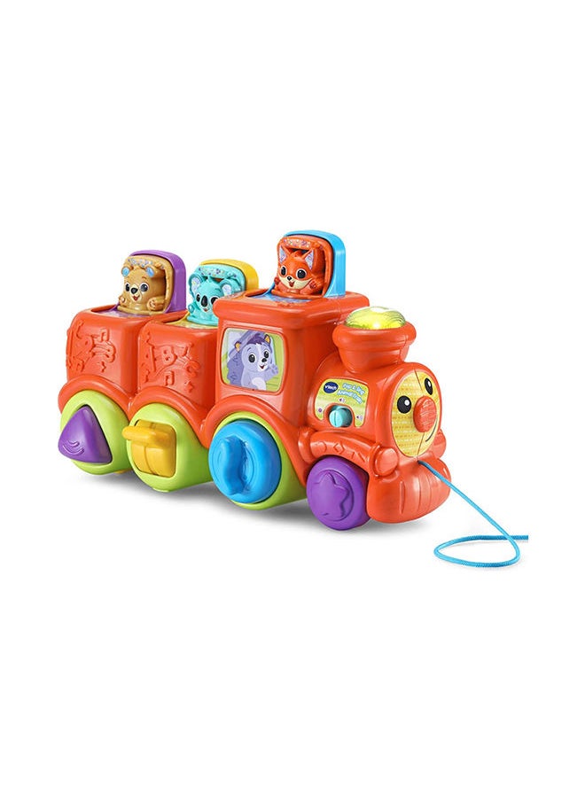vtech Pop And Sing Animal Train, Interactive And Developmental Toy With Sounds And Music, For Boys And Girls, Suitable For Ages 3 Months+  - Image 2