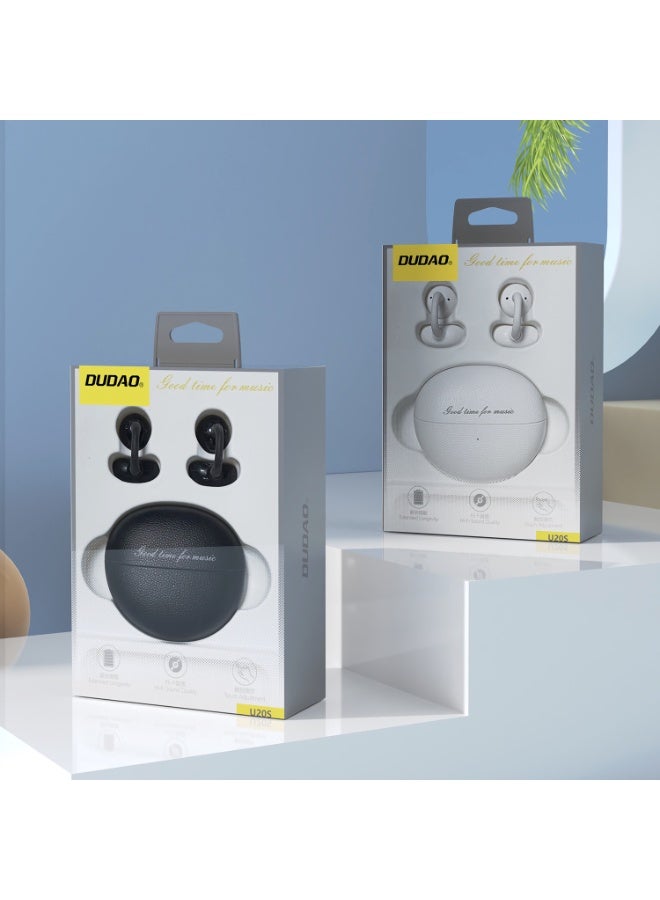 DUDAO U20S-W CLIP-ON BLUETOOTH EARPHONE -WHT - Image 3