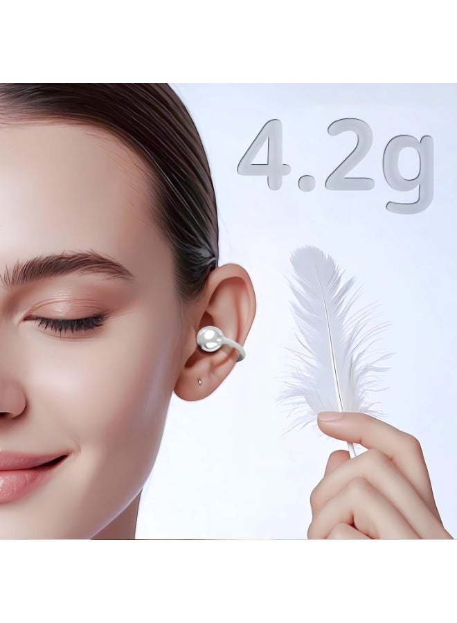 DUDAO U20S-W CLIP-ON BLUETOOTH EARPHONE -WHT - Image 4