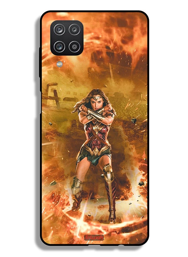 Tolwak - Samsung Galaxy M12 Protective Case Cover Wonder Women - Image 1