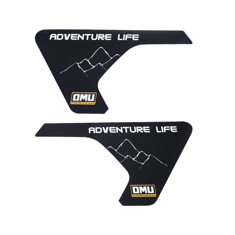 OMU Fender car Stickers for 20182024 Jeep Wrangler JL 20202024 Gladiator JT Vent Stickers Mountain Pattern Decals Durable Exterior Accessories for Off Road Style Enhancement - Image 2
