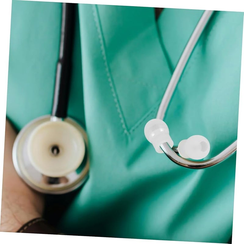 8Pcs Soft Silicone Stethoscope Ear Tips Comfortable Fit Enhanced Listening Easy Clean - Image 5