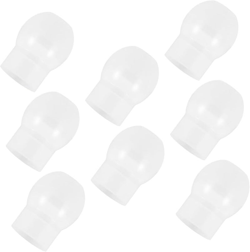 8Pcs Soft Silicone Stethoscope Ear Tips Comfortable Fit Enhanced Listening Easy Clean - Image 1