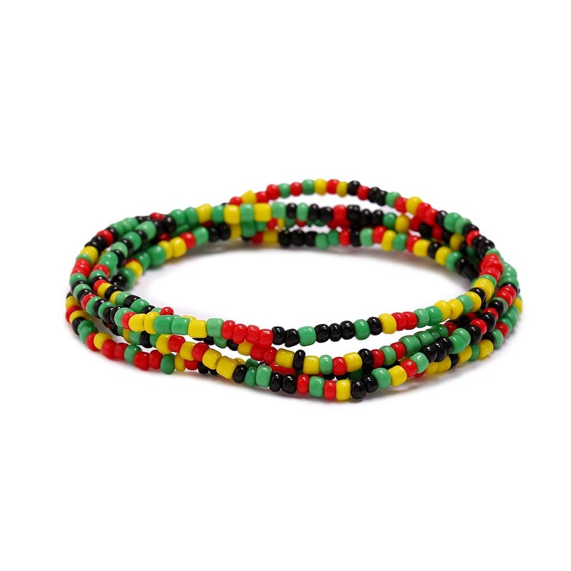 Gionforsy Hippie Costume Outfit for Men Women 60s 70s Costume Accessories T-shirt Peace Necklace for Halloween Costume Party (Colorful, L) - Image 5