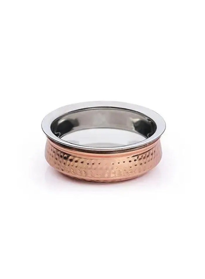 وعاء تقديم نحاسي 17 سم