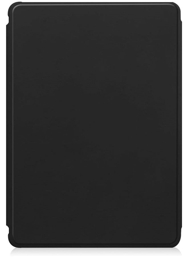 Arabic and English Keyboard Case Compatible with Galaxy Tab S9 FE Plus SM-X610/SM-X616 Case,Detachable Keyboard Clear Back Multi-Angle Viewing Stand Tablet Slim Cover