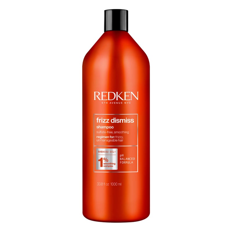 Redken Sulfate Free Frizz Dismiss Shampoo For Frizzy Hair - Smooths & Manages Frizz - Image 1