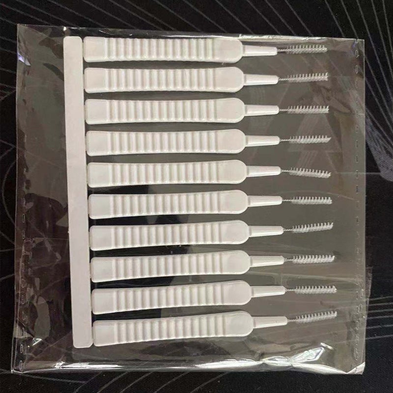 Multi-Purpose Mini Scrub Brush for Bathroom Nozzles OPP bag