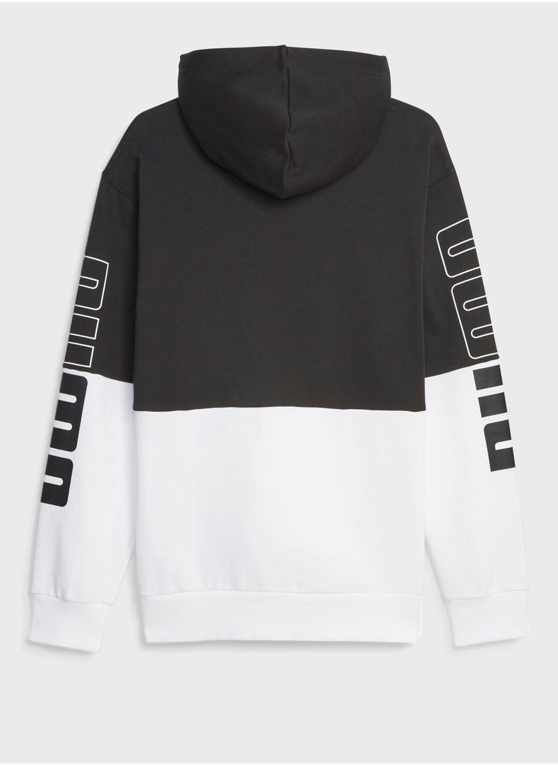 PUMA - Power Colorblock Hoodie - Image 1