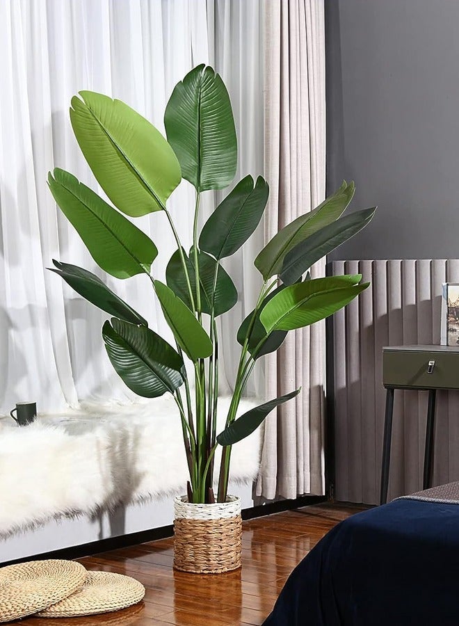 Zvezvia Artificial bird of paradise plant artificial banana tree 160CM - Image 5
