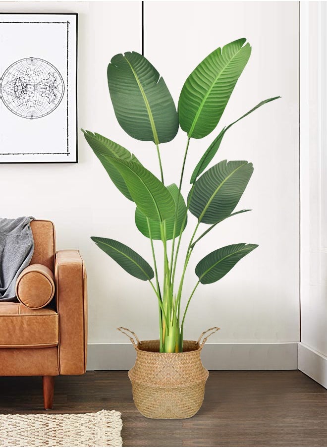 Zvezvia - Artificial bird of paradise plant artificial banana tree 160CM - Image 1