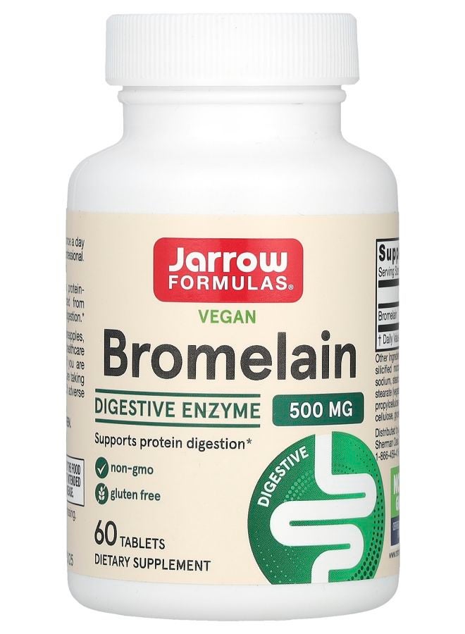 jarrow formulas Vegan Bromelain 500 mg 60 Tablets