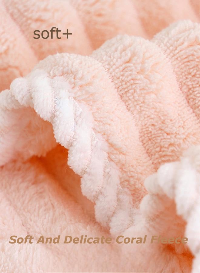 YOUXI Coral Fleece Towels - Household Towels - Ultra Soft, Thick, Super Absorbent, Lint-Free, Skin-Friendly For Home, Spa, And Gym - 4-Pack, Unisex, 30×60 - Image 3