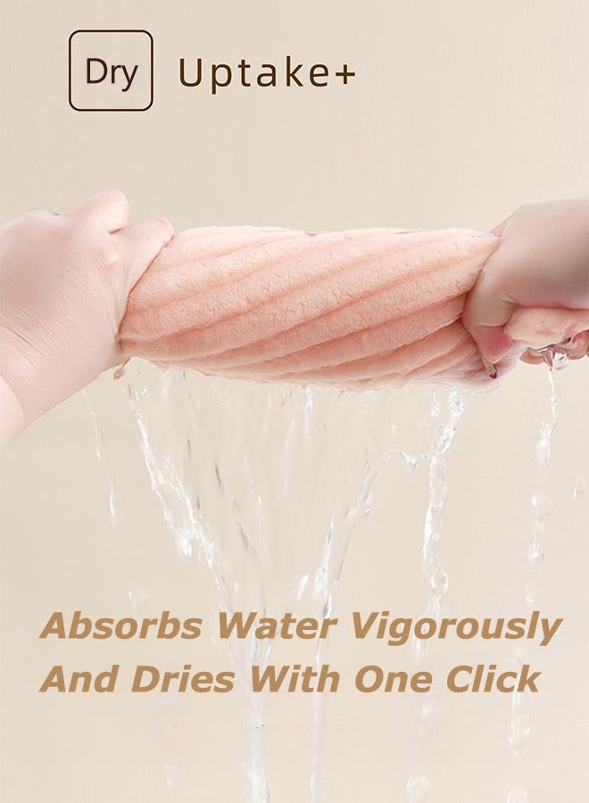 YOUXI Coral Fleece Towels - Household Towels - Ultra Soft, Thick, Super Absorbent, Lint-Free, Skin-Friendly For Home, Spa, And Gym - 4-Pack, Unisex, 30×60 - Image 4