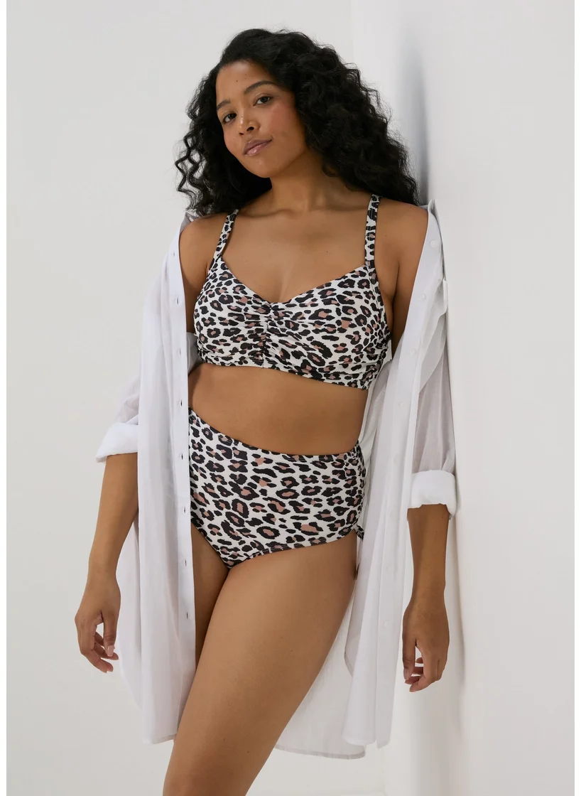 Matalan Animal Print High Waisted Briefs