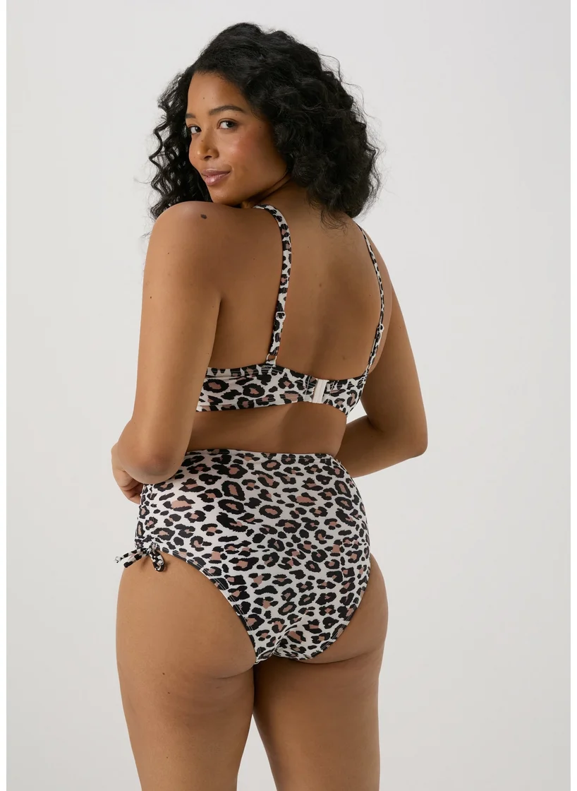 Matalan Animal Print High Waisted Briefs