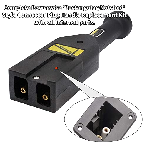 Panglong EZGO 48V Powerwise Charger Plug Dc Rectangular Style Plug Handle for Golf Cart -73051G20 - Image 4