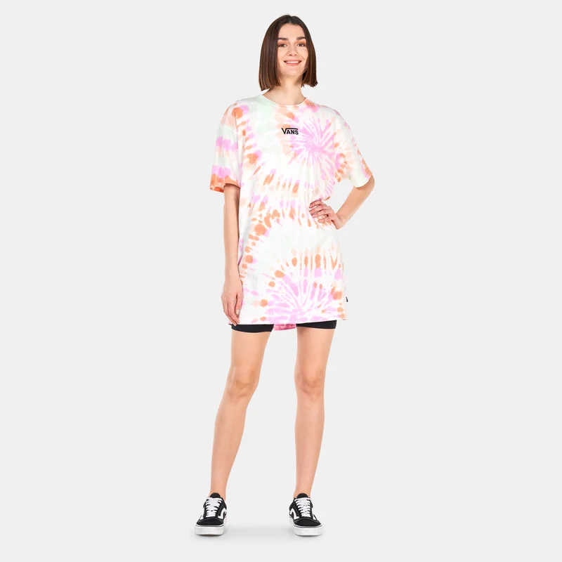 VANS Women's Center Vee Wash T-Shirt Dress