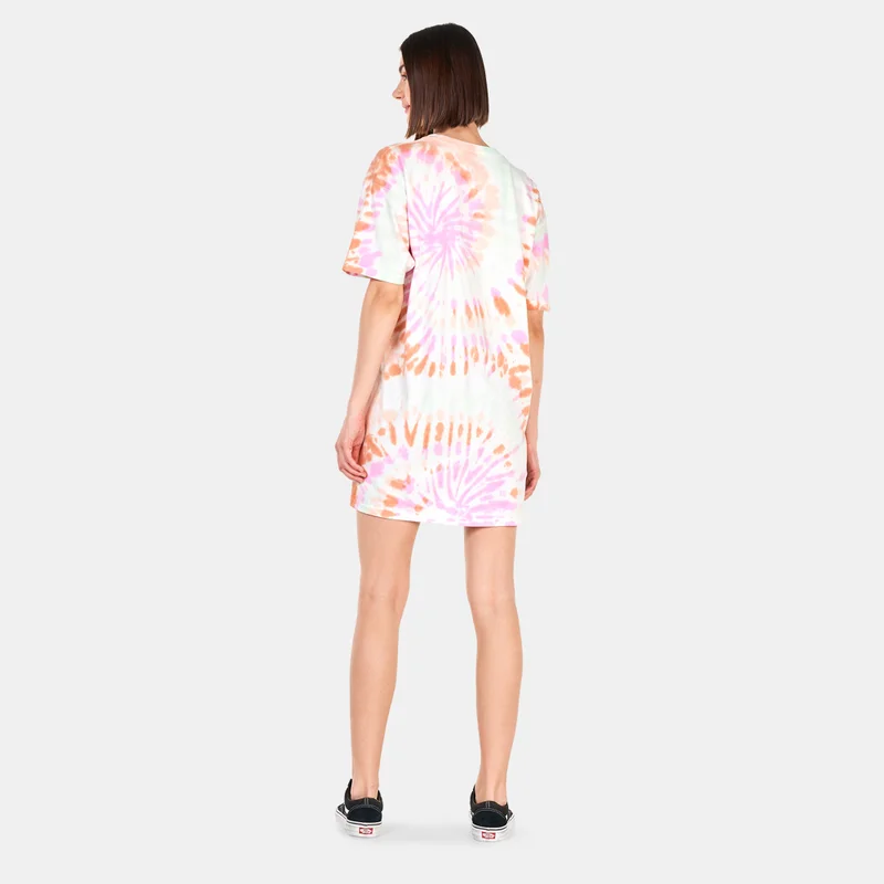 VANS Women's Center Vee Wash T-Shirt Dress