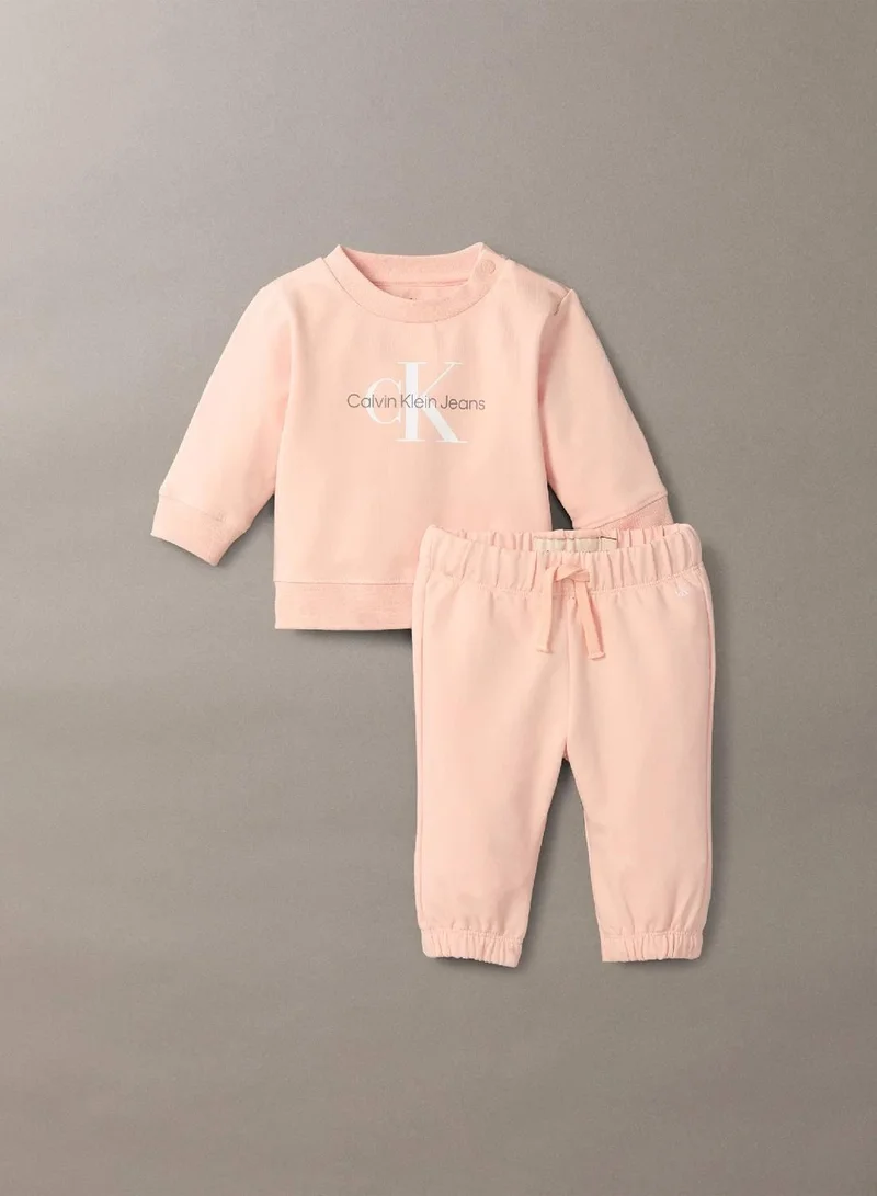 Calvin Klein Jeans Newborn Terry Logo Tracksuit