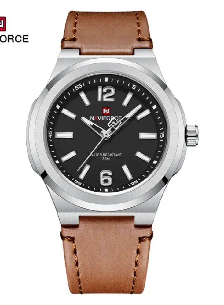 NAVIFORCE Men Wristwatch Top Brand Luxury Waterproof Watch Business Sport Military Army Original Quartz Male Clock Gift 9233