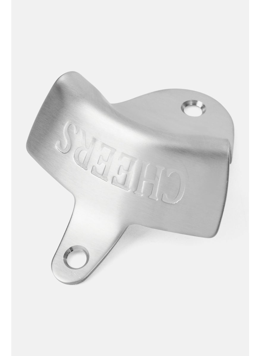 Tchibo Wall Mounted Bottle Opener, Silver  - Image 2