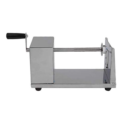 MOSHTU Stainless Steel Twister Curly Spiral French Fry Tornado Potato Slicer/cutter Machine, Silver - Image 3