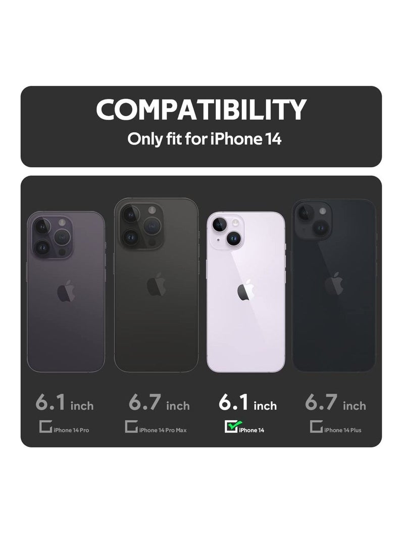 DUSALA iPhone 14 Case Clear, Ultra [Slim Thin] Flexible Clear TPU Scratch Resistant Gel Rubber Soft Silicone Protective Phone Case - Image 2