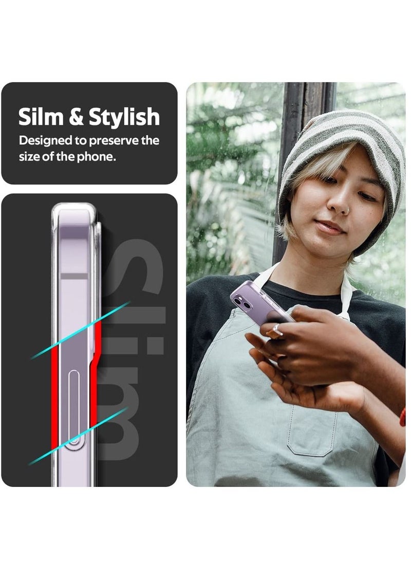 DUSALA iPhone 14 Case Clear, Ultra [Slim Thin] Flexible Clear TPU Scratch Resistant Gel Rubber Soft Silicone Protective Phone Case - Image 4