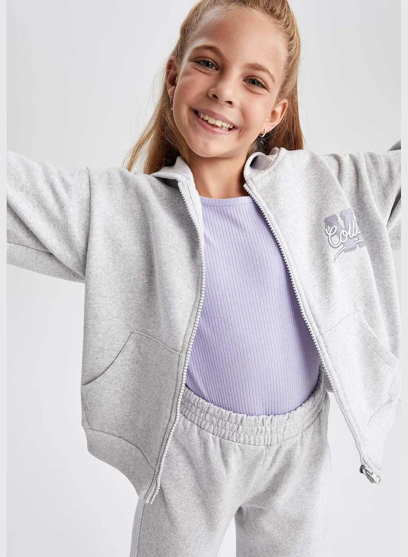 DeFacto 2 Pack Girl Knitted Set Hooded Long Sleeve Knitted set