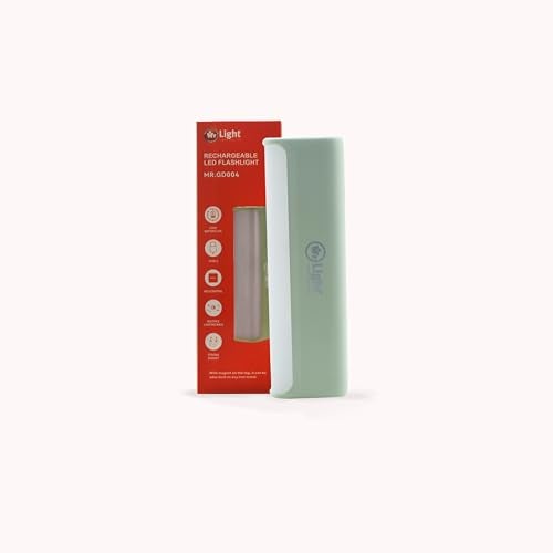 Mr. Light Rechargeable Pocket Flashlight with Emergency Lamp, Strong Magnet for Hands-Free use, High Lumens, USB Type C, Dimmable 5 Mode Operations, EDC Mini Lightweight Portable Gifting Tool-MRGD004 - Image 1