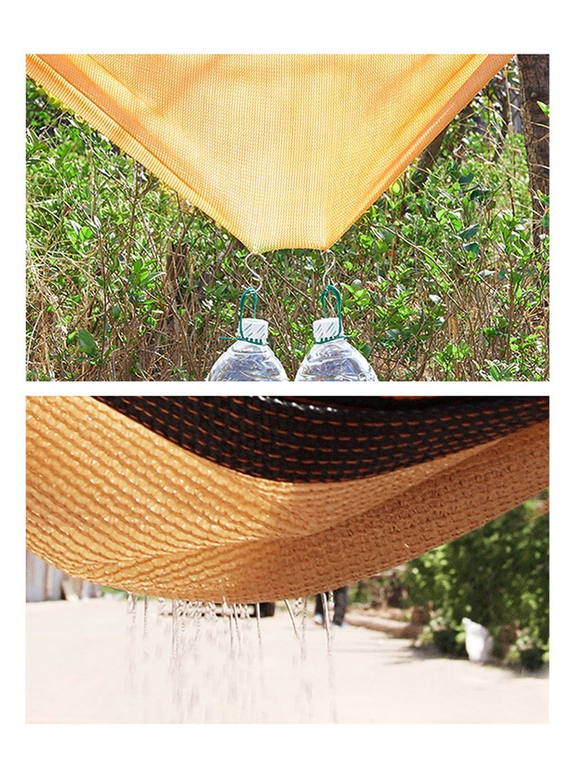 Generic Shade net 2x4m Awning Heavy Duty Commercial Shade Sail for Patio Grade Garden Backyard Rectangle Canopy, Waterproof UV Block Sunshade With Rope for Swimming Pool Patio Backyard Lawn Garden Outdoor Act  - Image 4