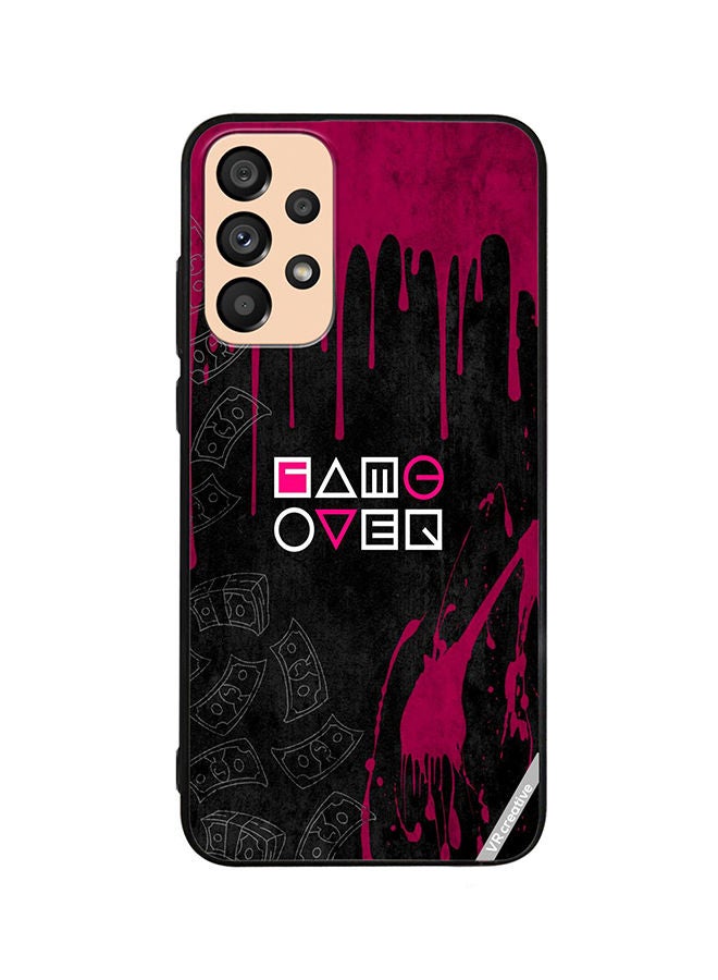 VR CREATIVE Protective Case Cover For Samsung Galaxy A72 Game Over Design Multicolour - Image 1