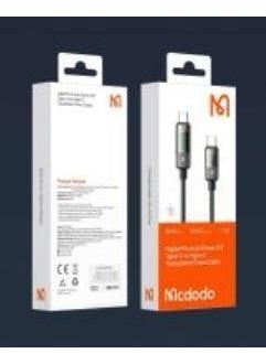 Mcdodo - CA-3610 100W Typec Typec Fast Charging Data Cable 1.2m-Black - Image 1